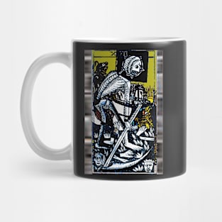 Death Tarot Card Art Design Mug